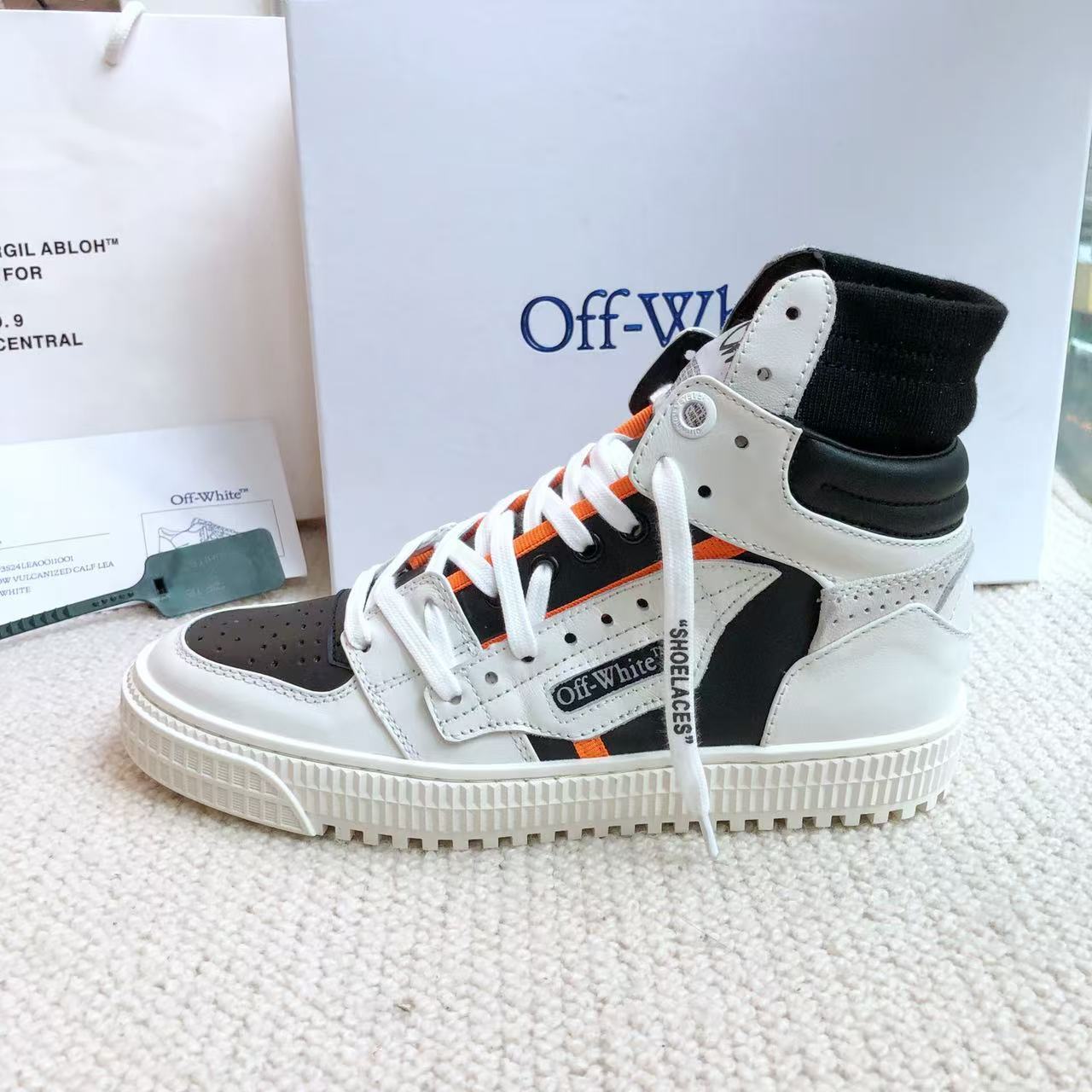 Off  Unisex High-Top Casual Shoes