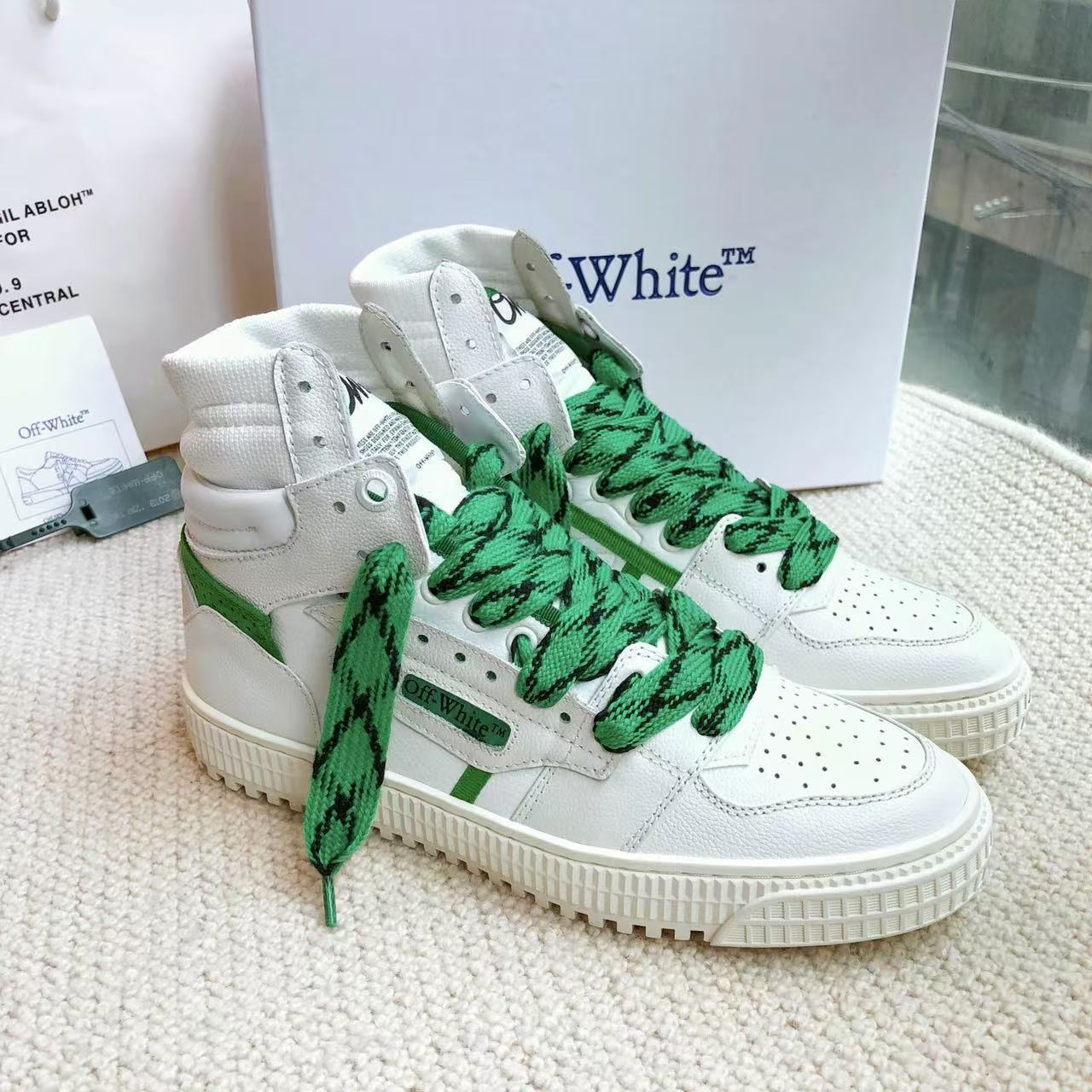 Off  Unisex High-Top Casual Shoes