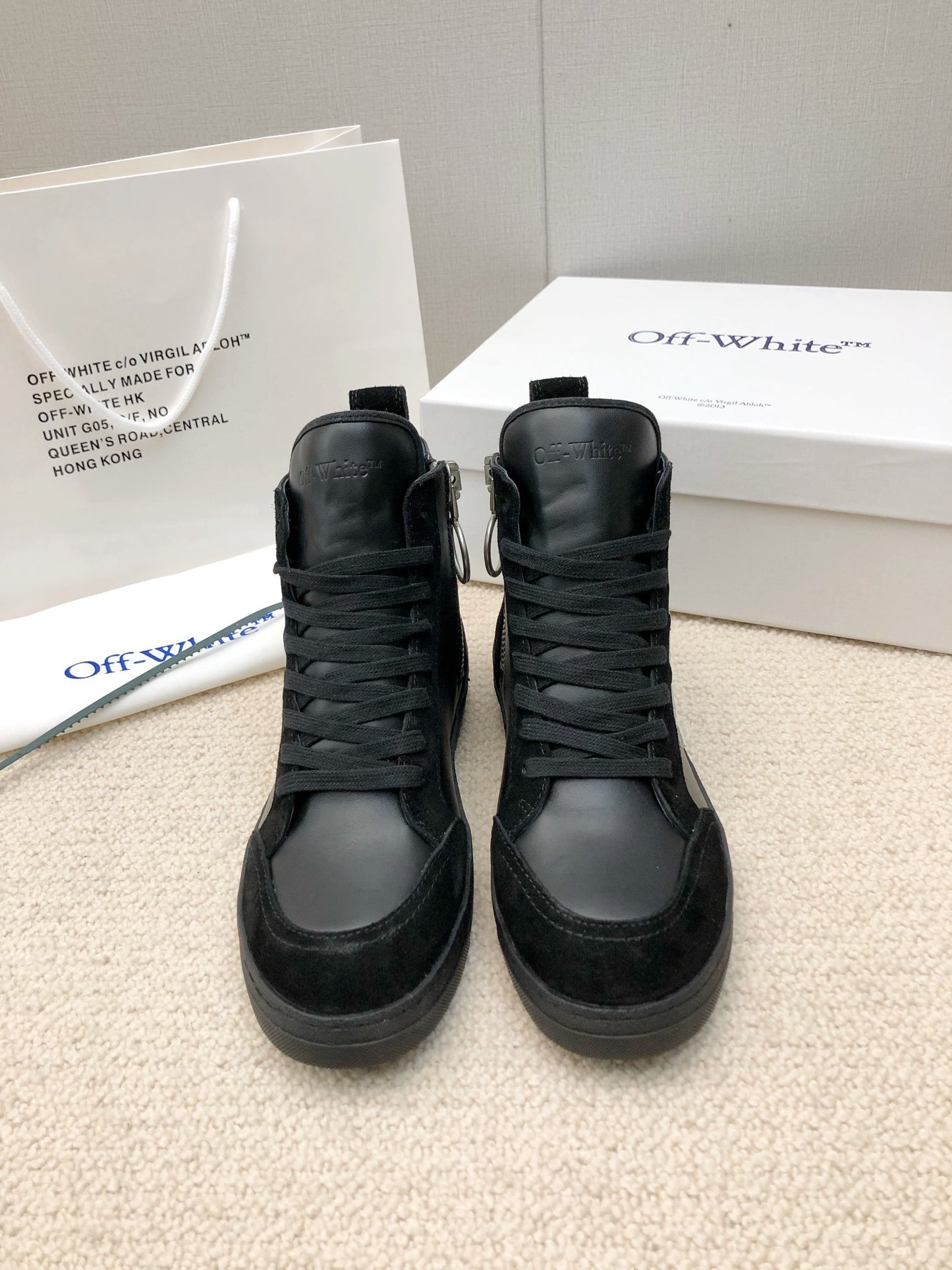 Off  Unisex High-Top Casual Shoes