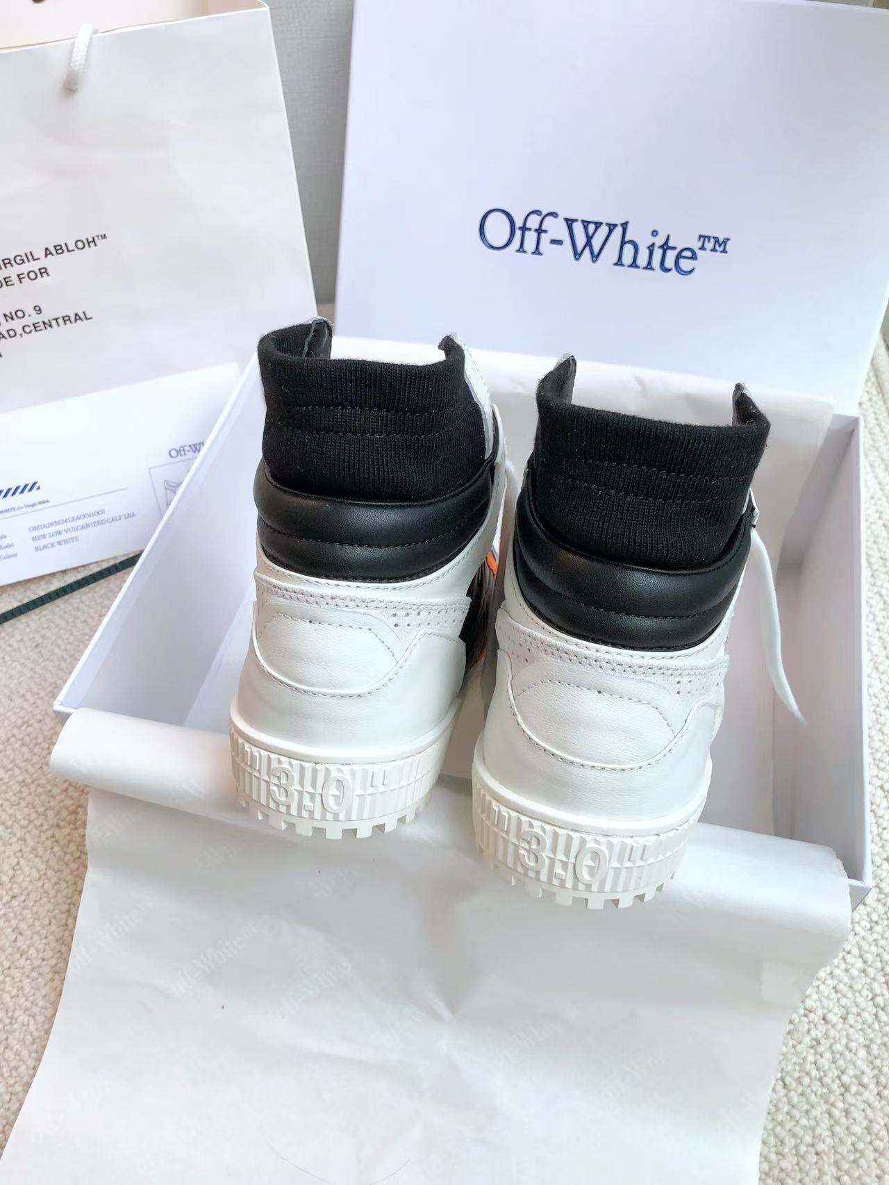 Off  Unisex High-Top Casual Shoes