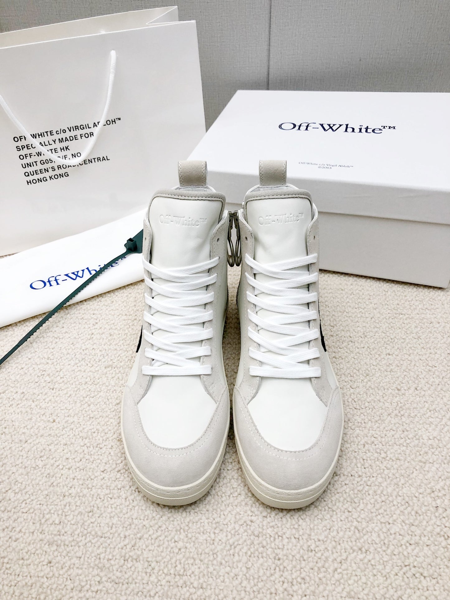 Off  Unisex High-Top Casual Shoes