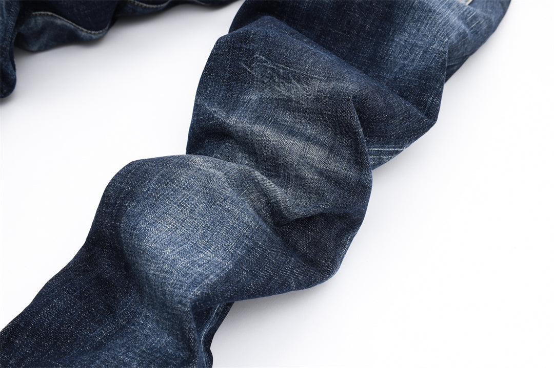 DSQ2 Men's Slim Fit Jeans – Dark Wash Stretch Denim