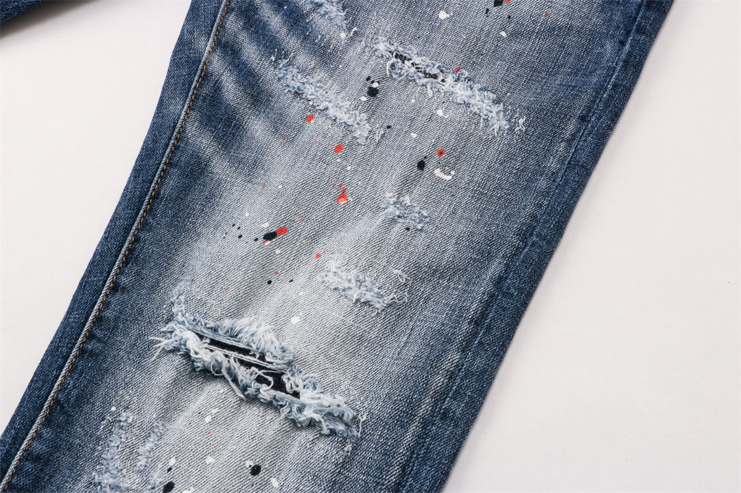 DSQ2 Men's Slim Fit Dark Wash Jeans – Italian Design