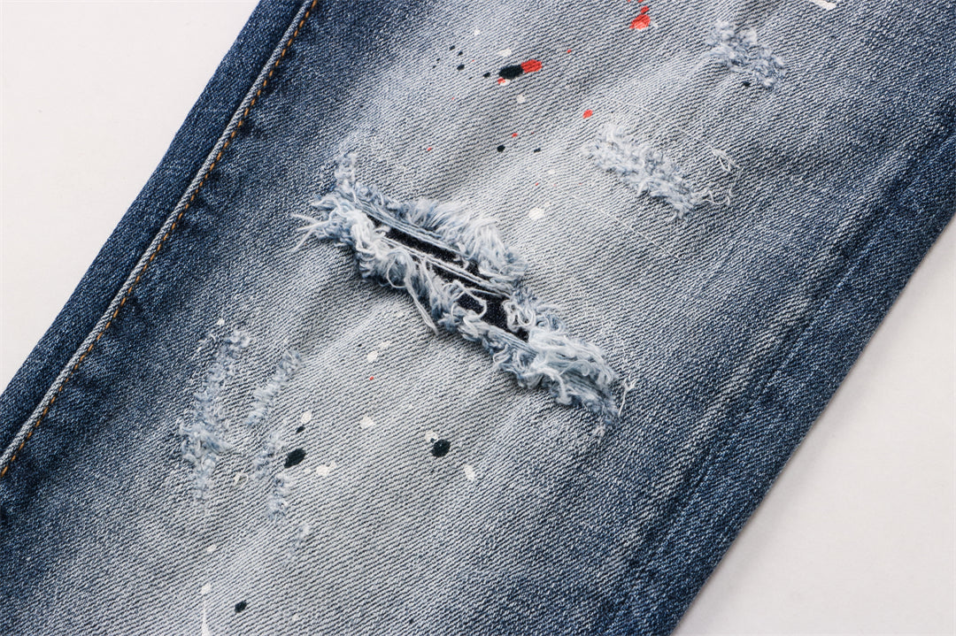 DSQ2 Men's Slim Fit Dark Wash Jeans – Italian Design