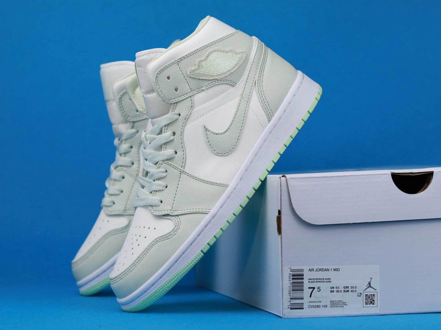 Air Jordan 1 Mid-Top Sneakers (Men's & Women's)