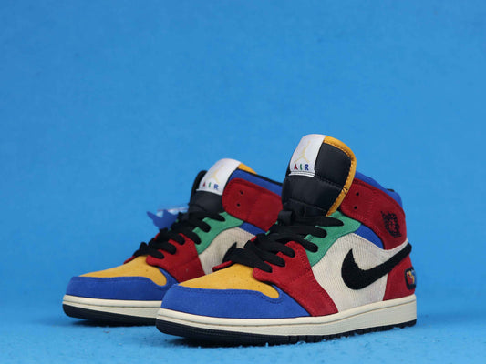 Air Jordan 1 Mid-Top Sneakers (Men's & Women's)