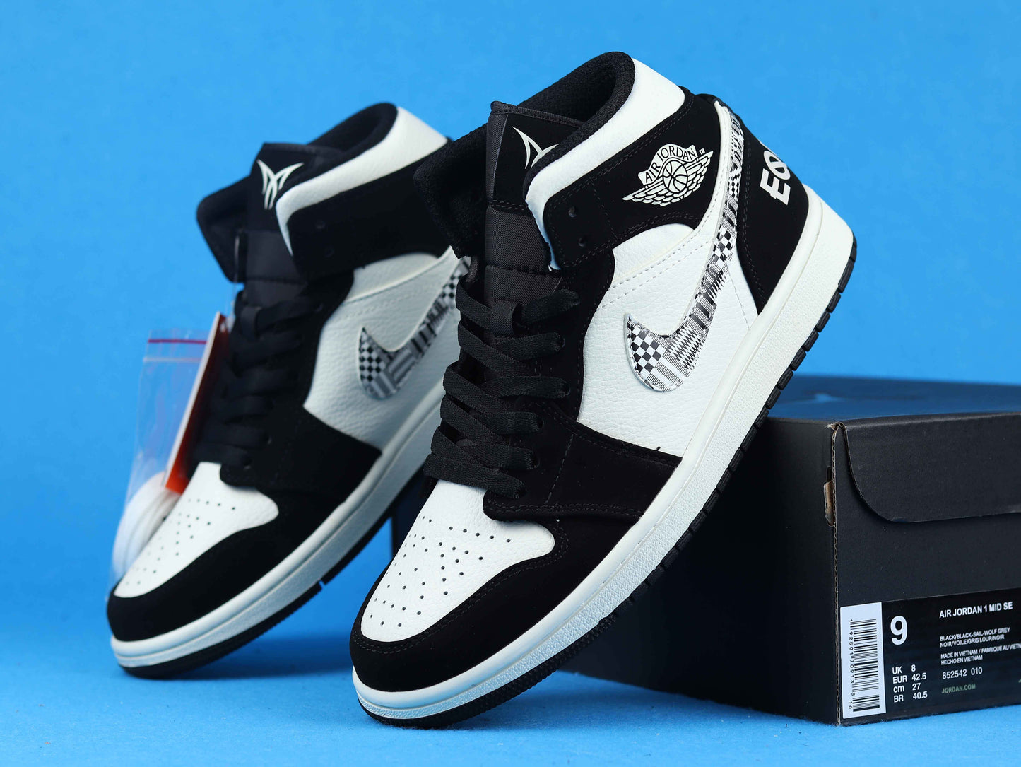 Air Jordan 1 Mid-Top Sneakers (Men's & Women's)