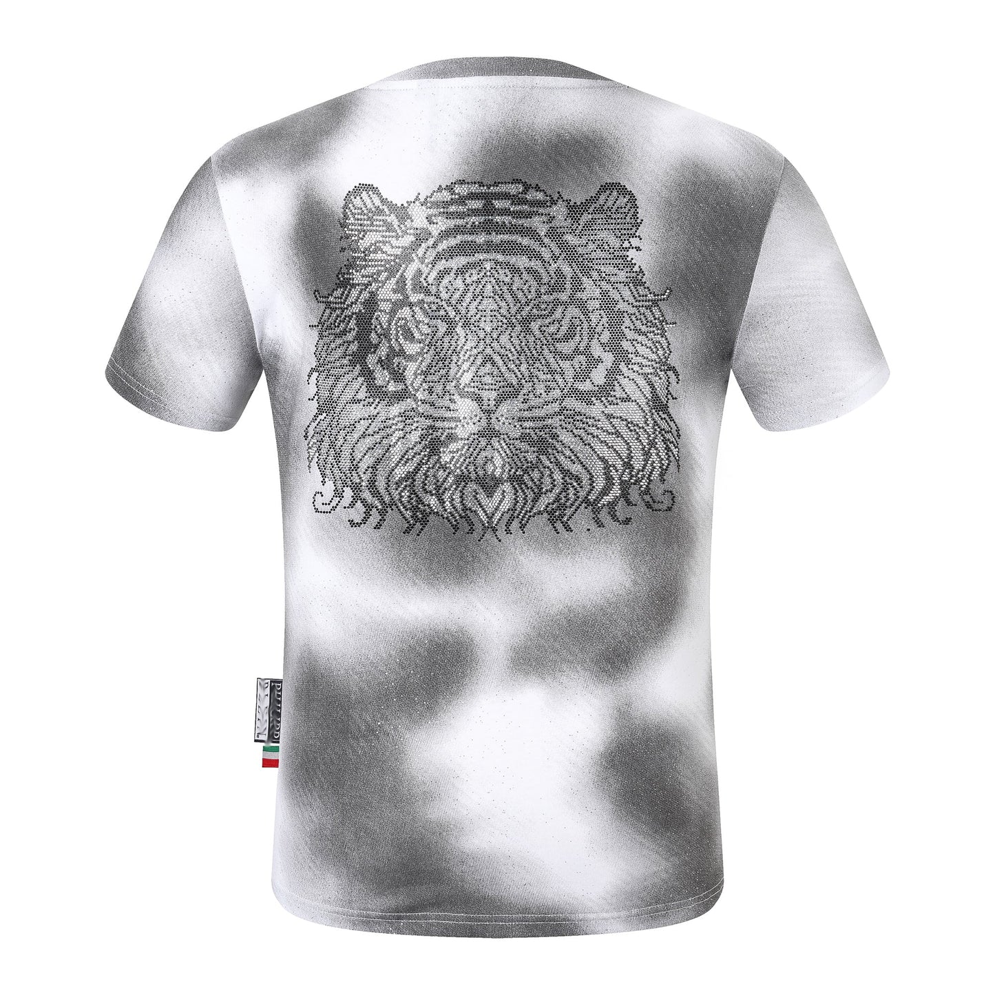 Philip T-shirt crystal tiger head