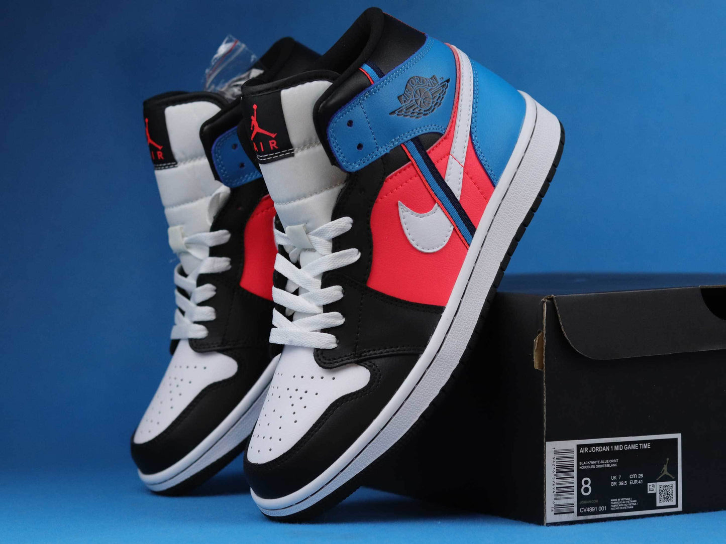 Air Jordan 1 Mid-Top Sneakers (Men's & Women's)