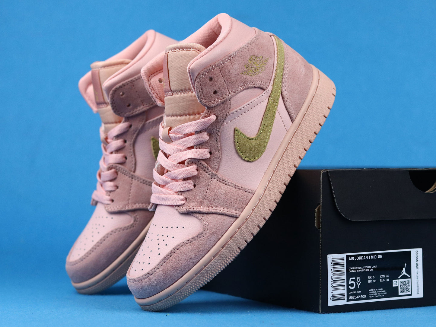 Air Jordan 1 Mid-Top Sneakers (Men's & Women's)