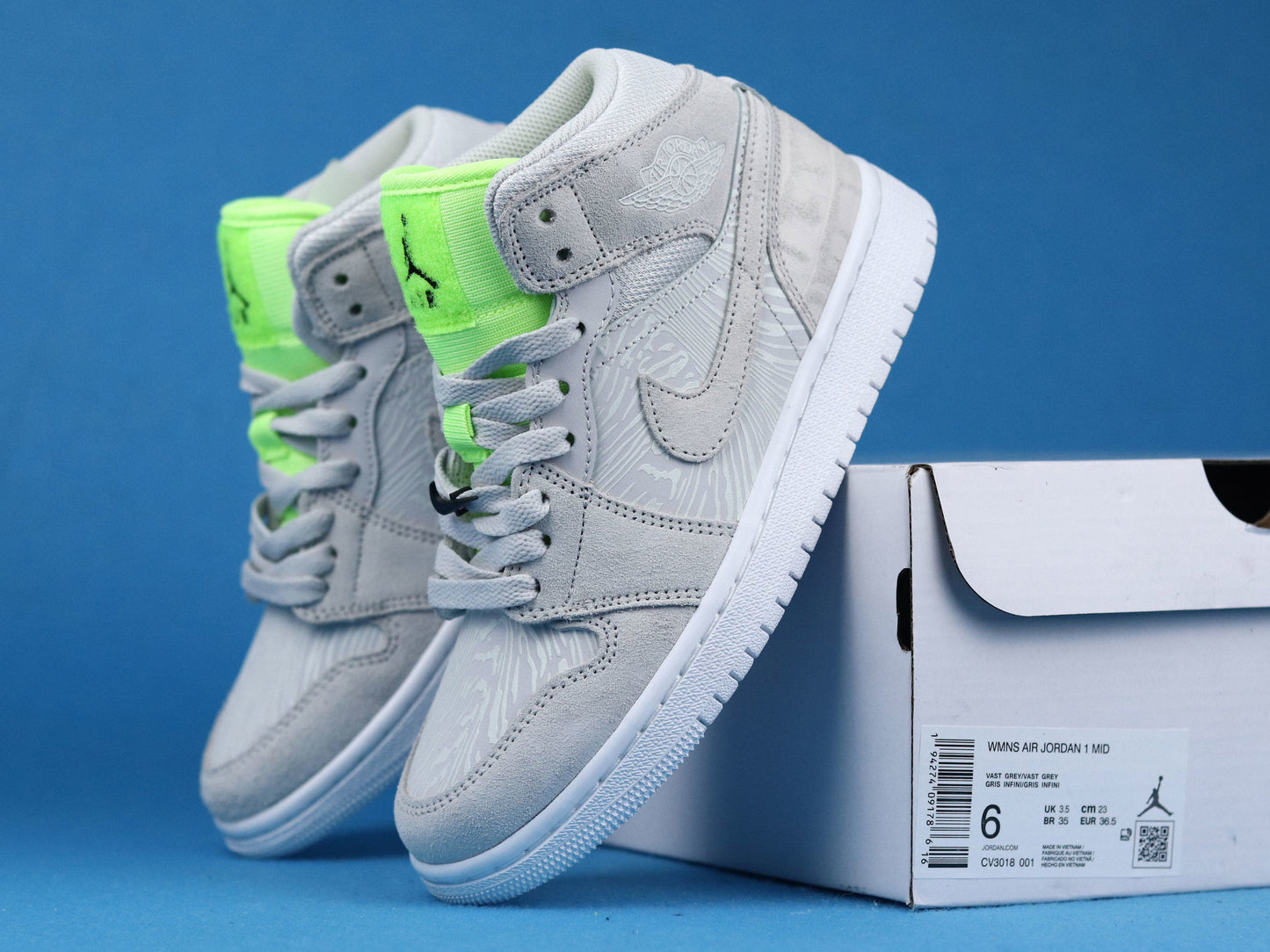 Air Jordan 1 Mid-Top Sneakers (Men's & Women's)