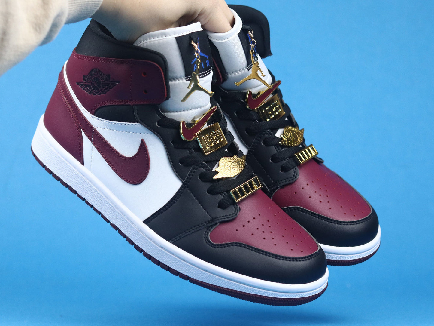 Air Jordan 1 Mid-Top Sneakers (Men's & Women's)