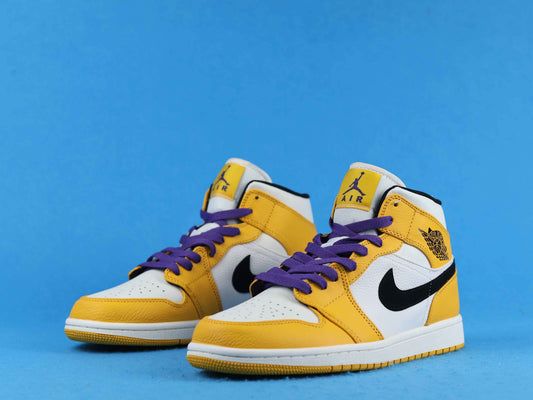 Air Jordan 1 Mid-Top Sneakers (Men's & Women's)