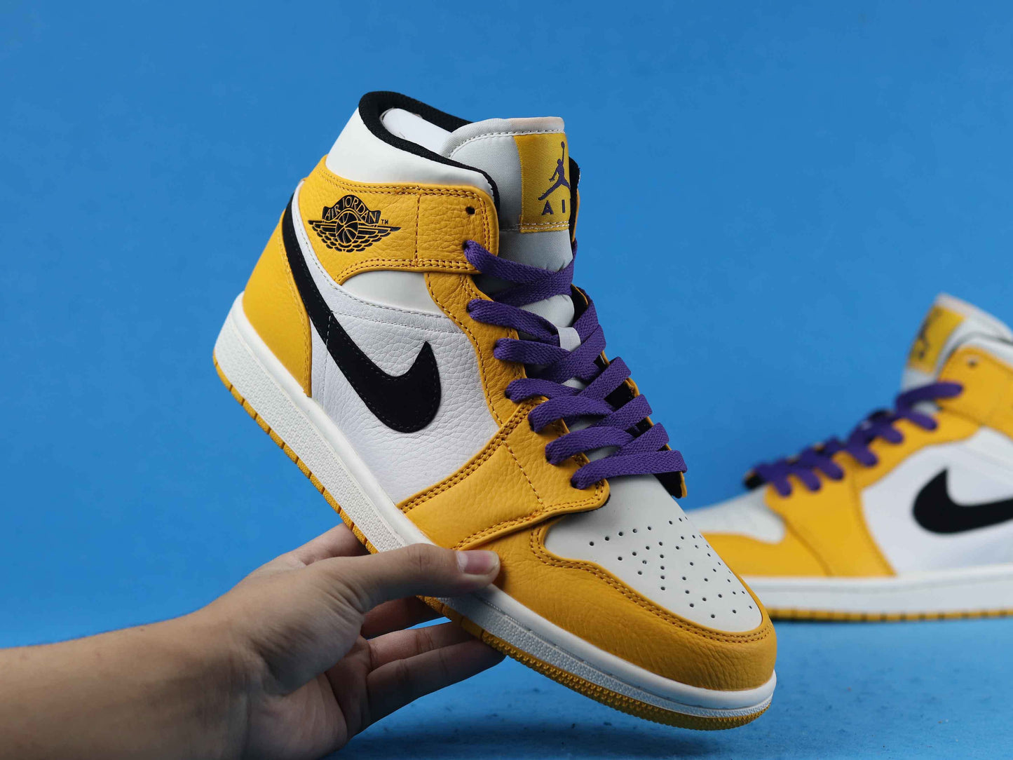Air Jordan 1 Mid-Top Sneakers (Men's & Women's)