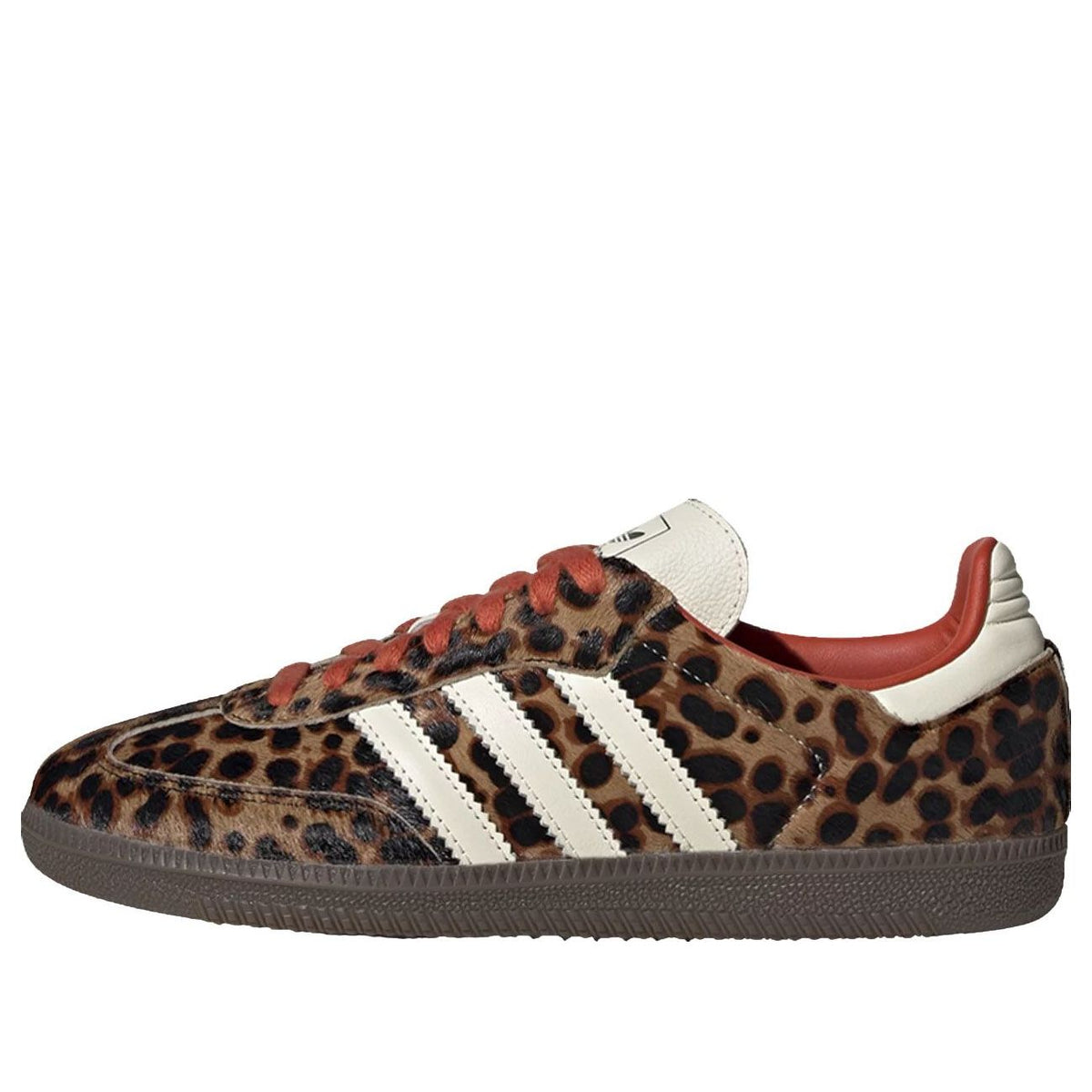 Womens adidas Samba OG Preloved Red Leopard JI2734