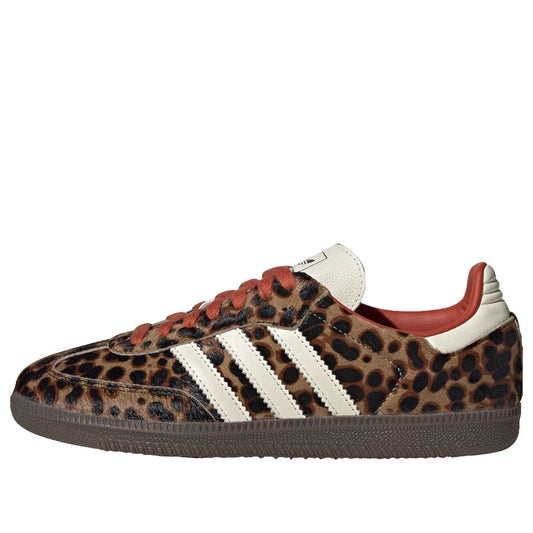 Womens adidas Samba OG Preloved Red Leopard JI2734