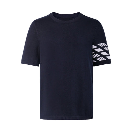 Men's Knit Cotton T-Shirt | 100% Cotton | Textured Style