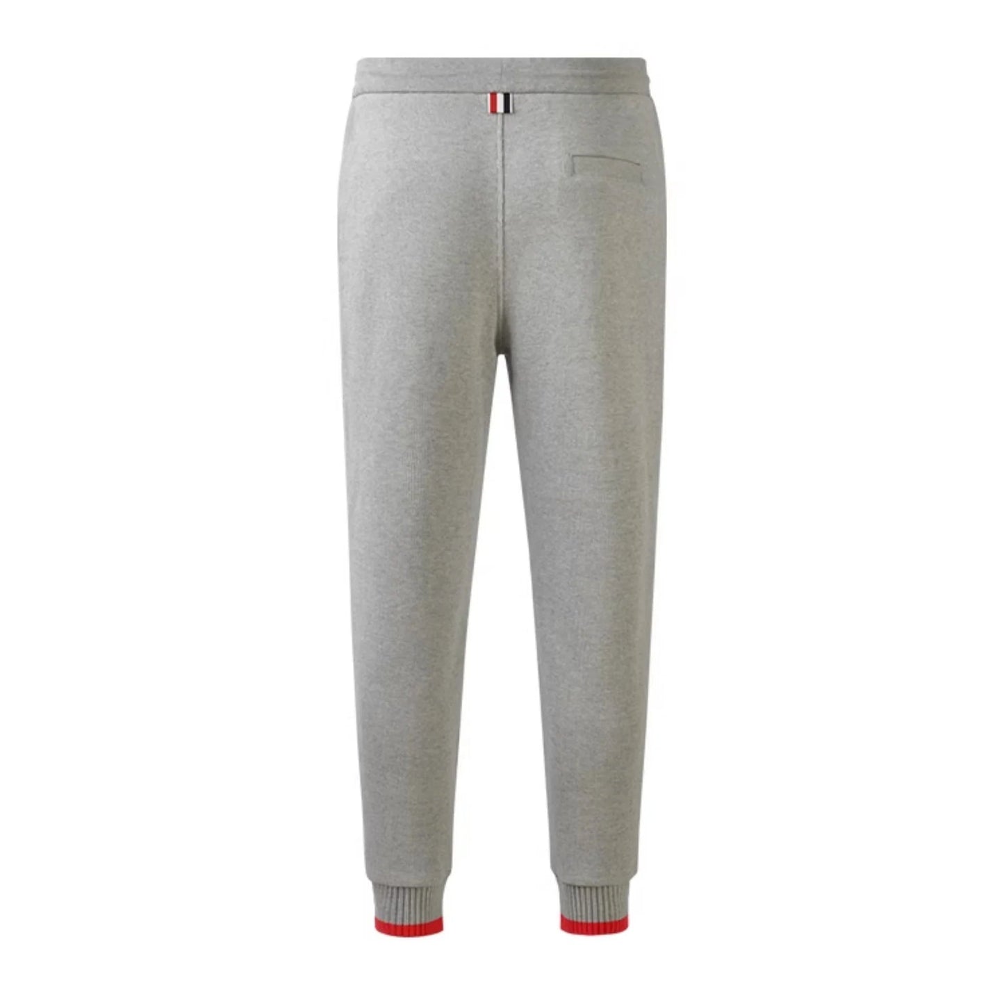 Thom BrowneMen's Sports Pants - 100% Cotton with 4-Bar Stripe Detail