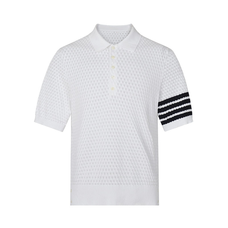 2025  Knitted Polo Shirt