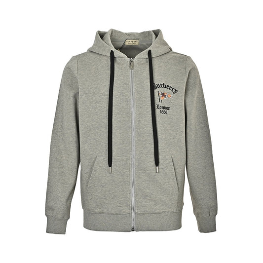 Burberry Zip-up hooded jacket