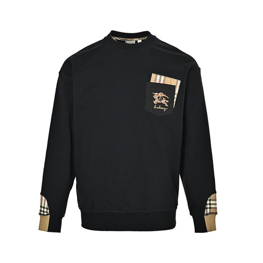Burberry Embroidered Crewneck Sweatshirt