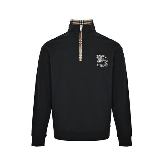 Burberry Half-Zip Collar Sweatshirt