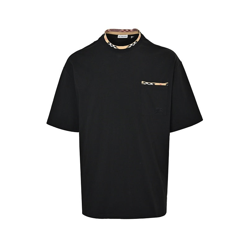 Burberry Plaid Short-Sleeve T-Shirt