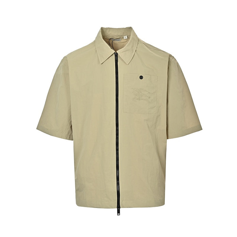 Burberry Short-sleeve shirt with zipper