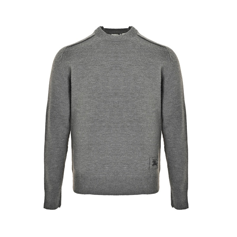 Burberry Jacquard Crew-Neck Sweater