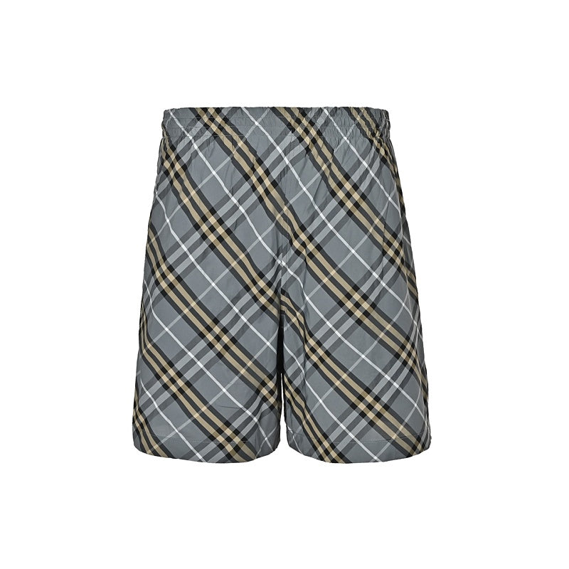 Burberry Twill Check Shorts
