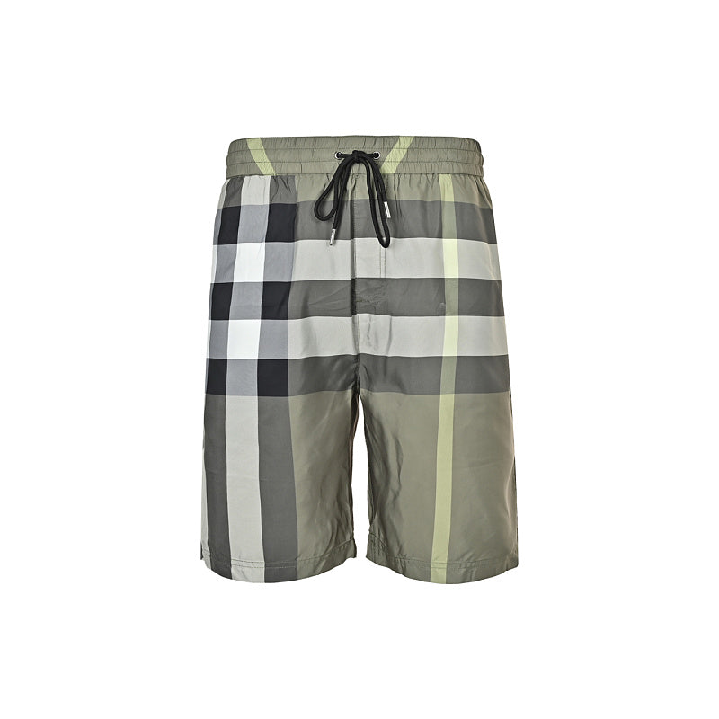 Burberry Plaid Beach Shorts