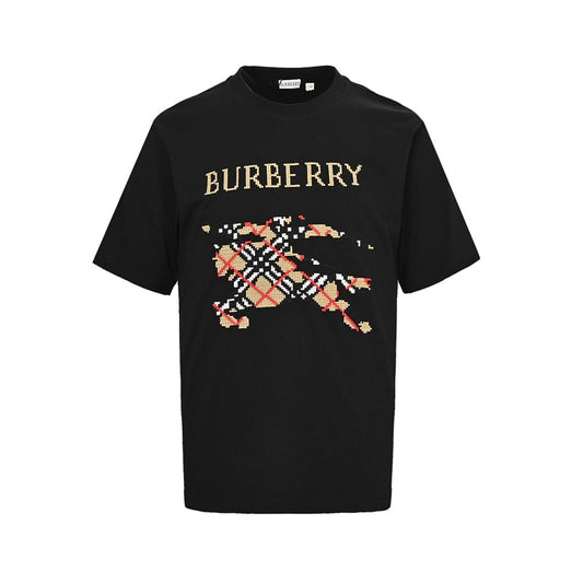 Burberry Embroidered Letter T-Shirt