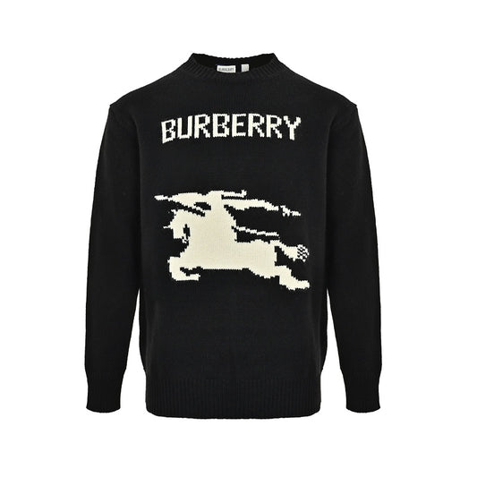 Burberry Jacquard Knit Sweater