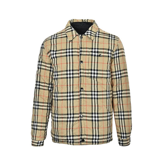 Burberry Reversible Collared Padded Jacket