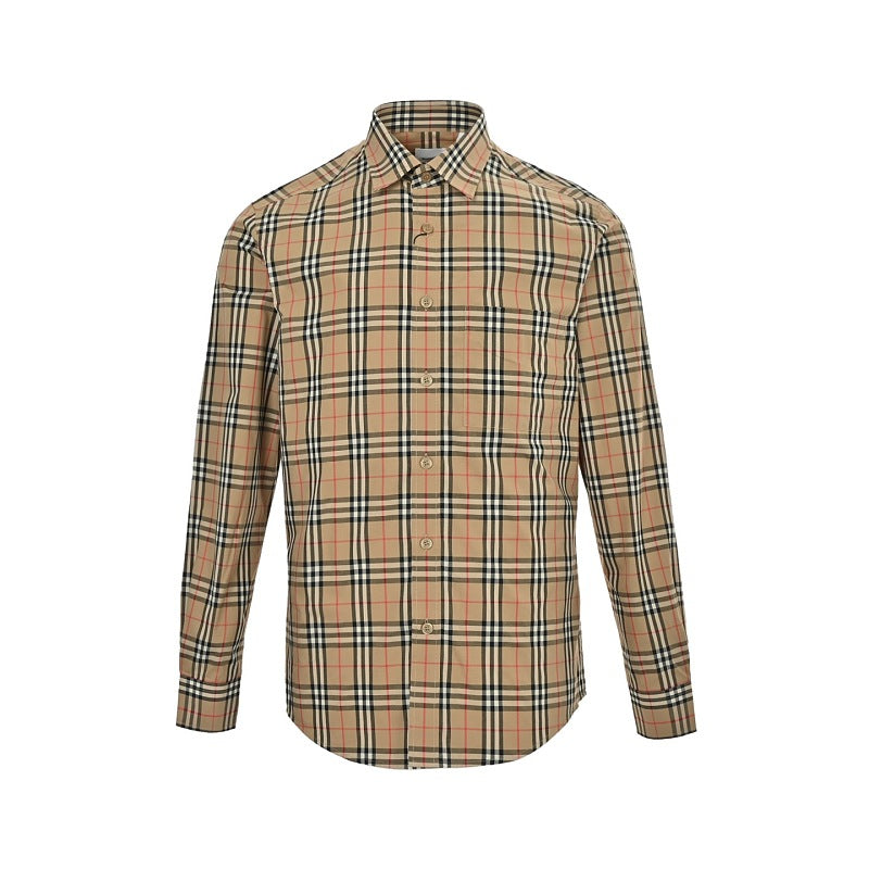 Burberry Small Check Cotton Shirt