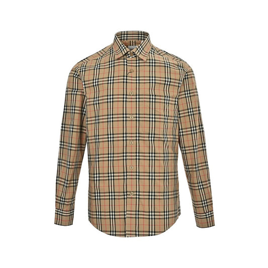 Burberry Small Check Cotton Shirt