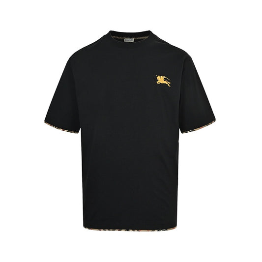 Burberry Embroidered Short-Sleeve T-Shirt