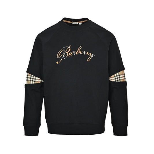 Burberry Embroidered Crewneck Sweatshirt