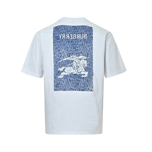 Burberry Embroidered Letter T-Shirt