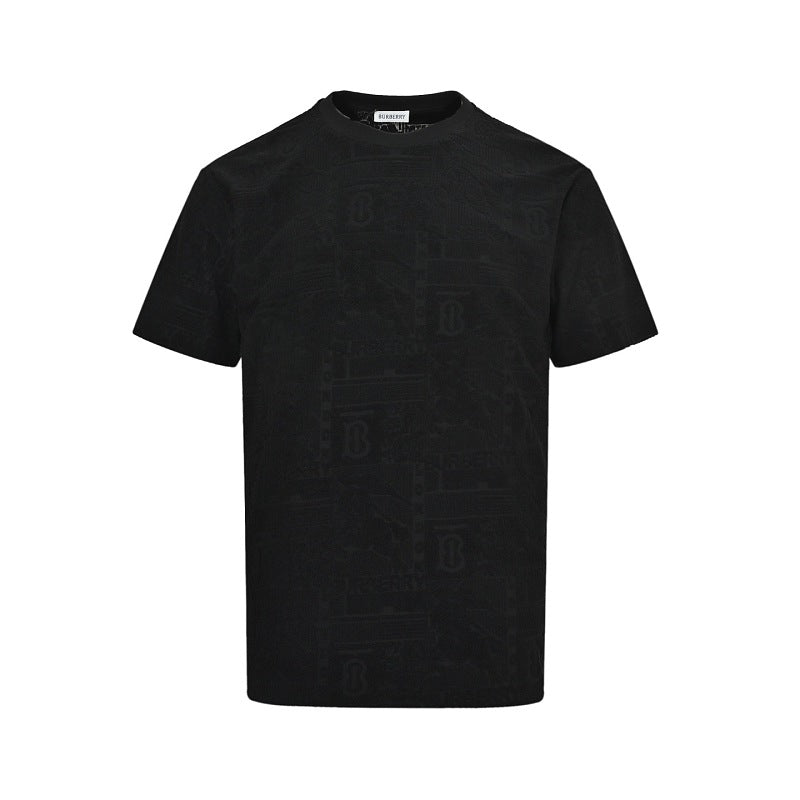 Burberry Jacquard Short-Sleeve T-Shirt