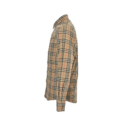 Burberry Small Check Cotton Shirt