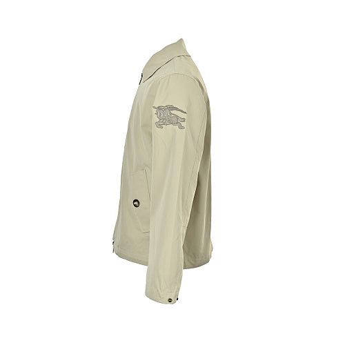 Burberry Embroidered Pocket Lapel Jacket