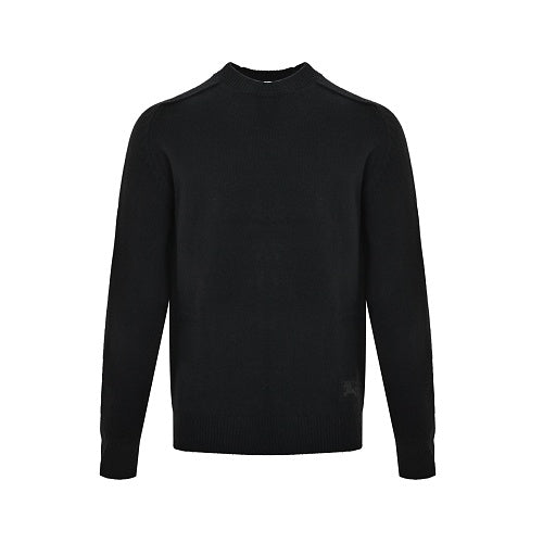 Burberry Jacquard Crew-Neck Sweater