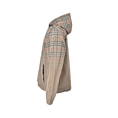Burberry Plaid hooded jacket