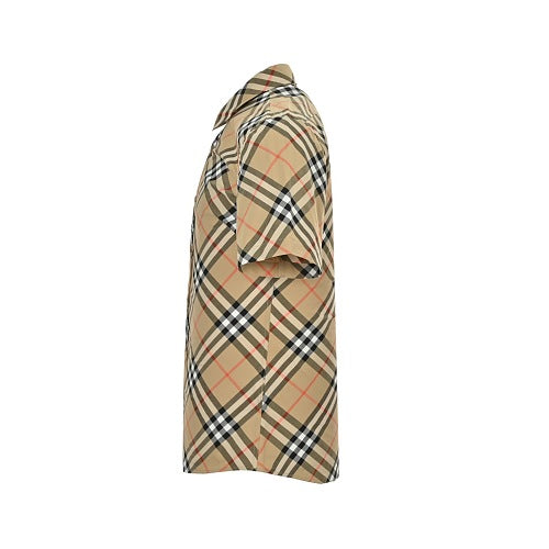 Burberry Short-sleeved plaid shirt