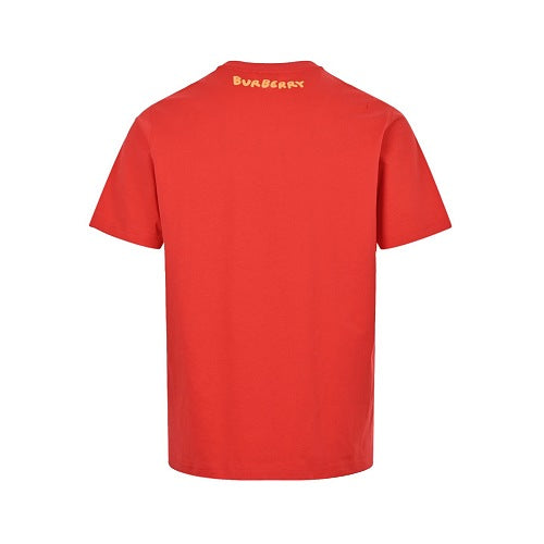 Burberry Embroidered Short-Sleeve T-Shirt