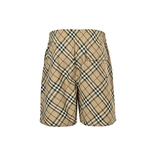 Burberry Diagonal Plaid Shorts