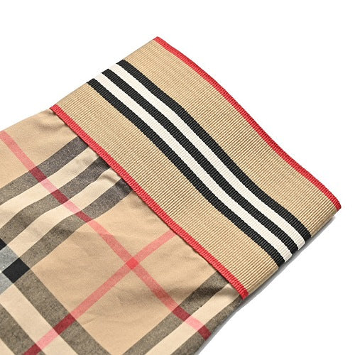 Burberry Webbing-detail plaid shirt