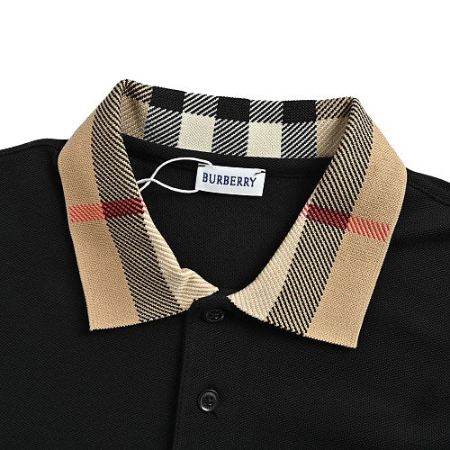 Burberry Long-sleeve polo shirt with collar