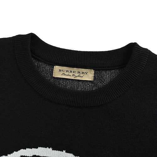 Burberry Jacquard Crew-Neck Sweater